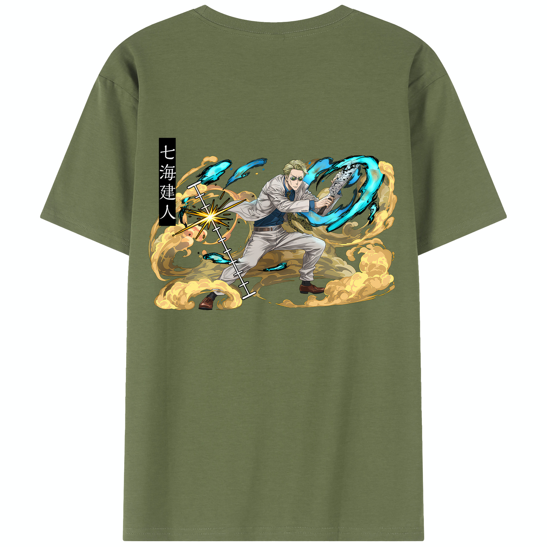 （画像用） 呪術廻戦 Jujutsu Kaisen 綿100％半袖Tシャツ（背面プリント）